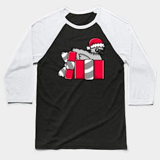 Cute Silky Chicken in Christmas Gift Baseball T-Shirt